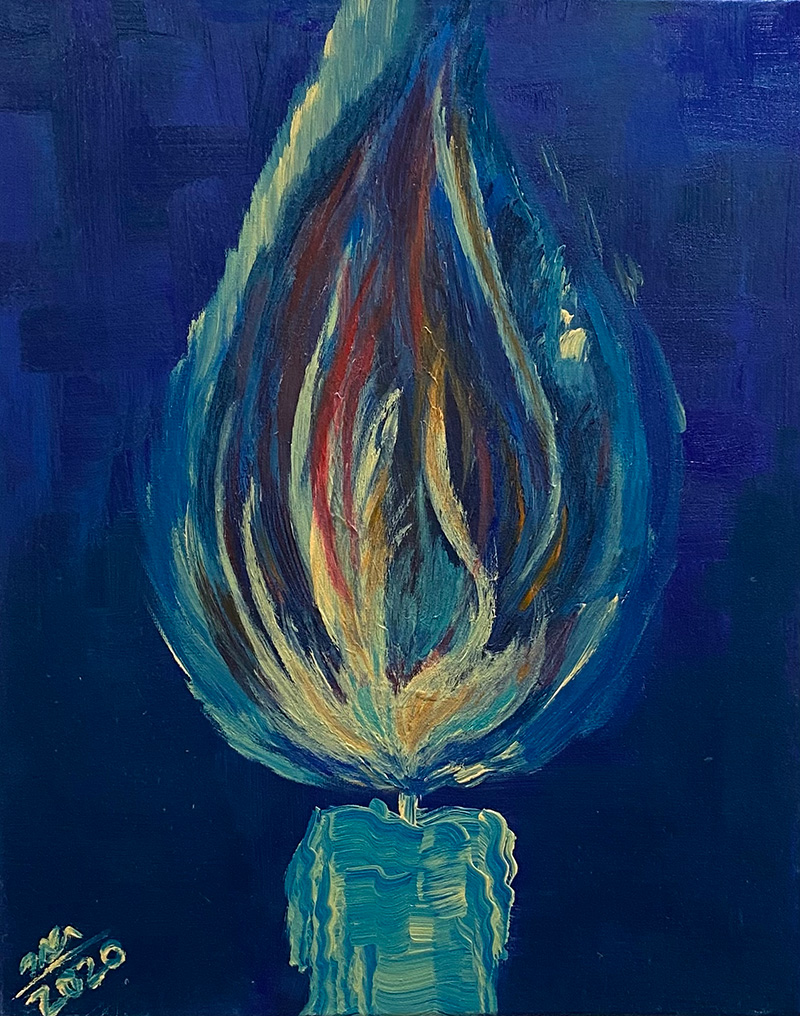 Tamart Hanukkah Candle T13